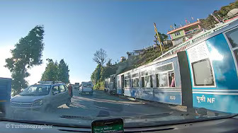 Sikkim road trip | Driving beside the toy train